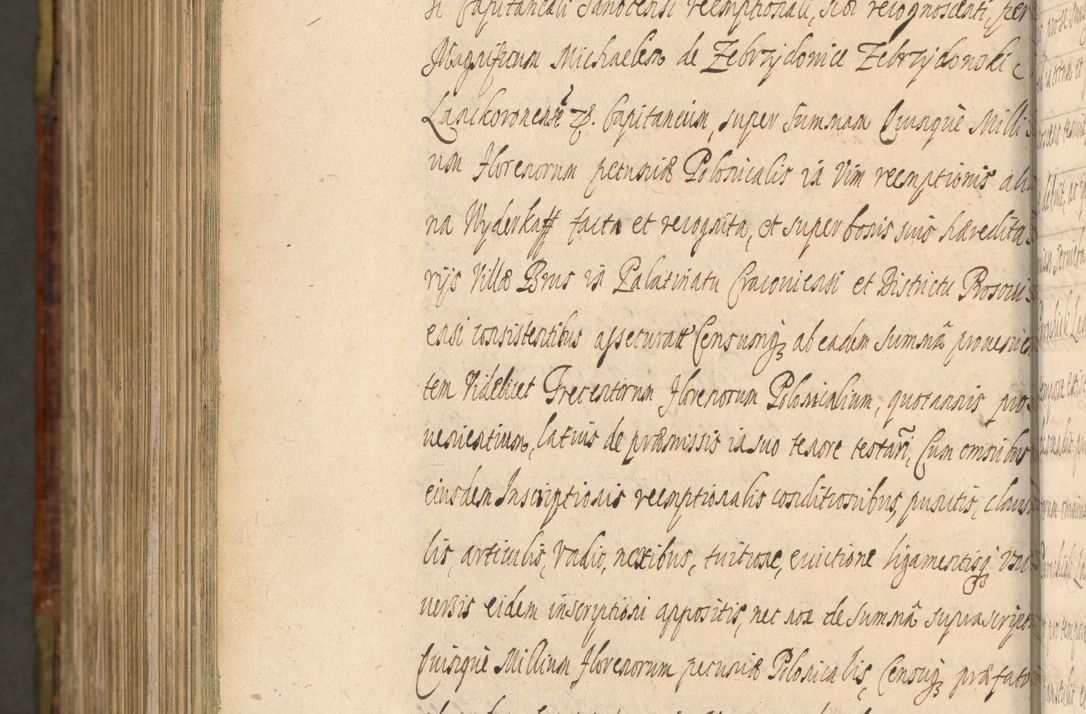 Zdjęcie nr 1280 dla obiektu archiwalnego: Acta episcopalia R. D. Jacobi Zadzik, episcopi Cracoviensis et ducis Severiae annorum 1639 et 1640. Volumen II