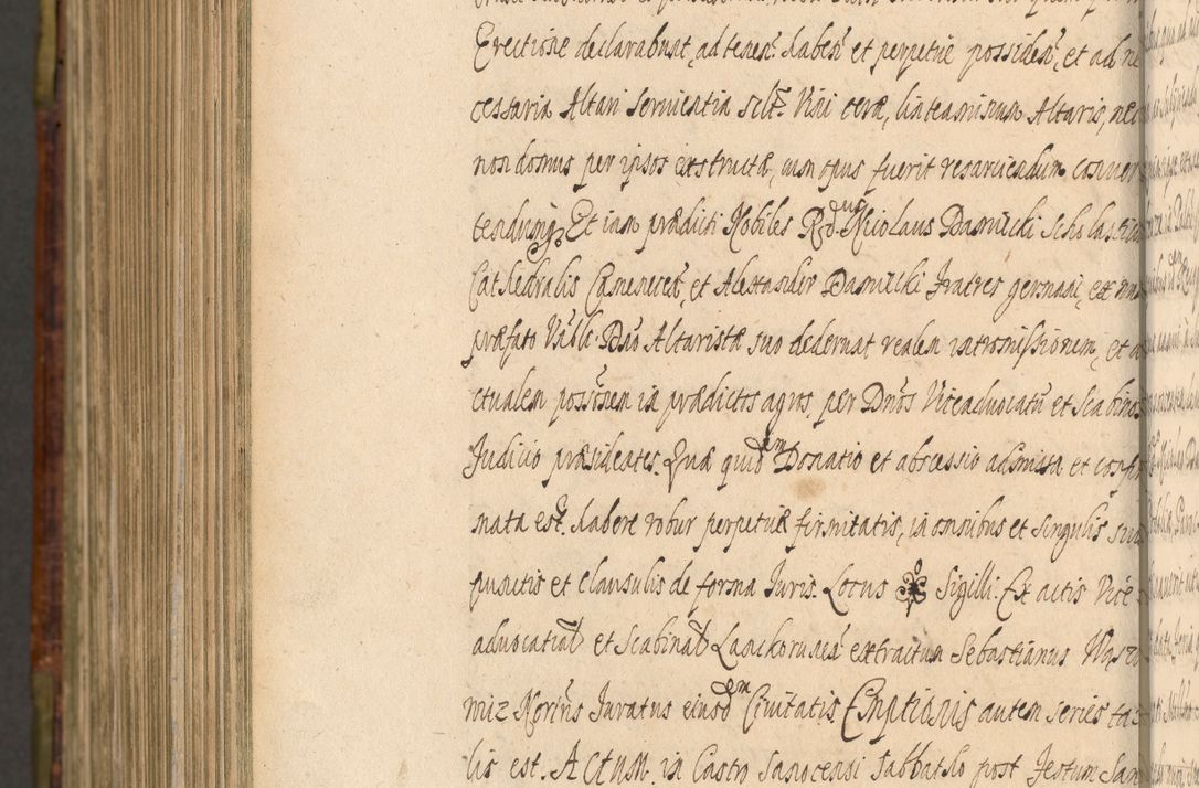 Zdjęcie nr 1272 dla obiektu archiwalnego: Acta episcopalia R. D. Jacobi Zadzik, episcopi Cracoviensis et ducis Severiae annorum 1639 et 1640. Volumen II