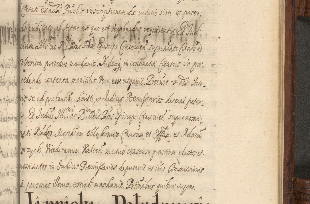 Zdjęcie nr 1467 dla obiektu archiwalnego: Acta episcopalia R. D. Jacobi Zadzik, episcopi Cracoviensis et ducis Severiae annorum 1639 et 1640. Volumen II