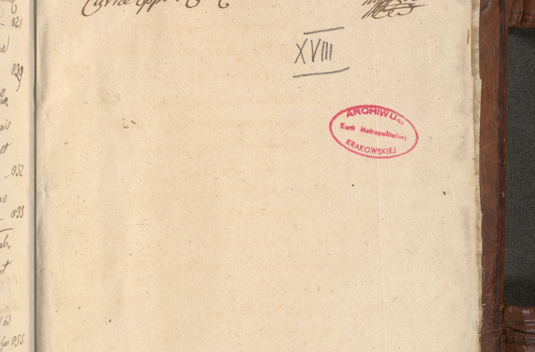 Zdjęcie nr 1599 dla obiektu archiwalnego: Acta episcopalia R. D. Jacobi Zadzik, episcopi Cracoviensis et ducis Severiae annorum 1639 et 1640. Volumen II