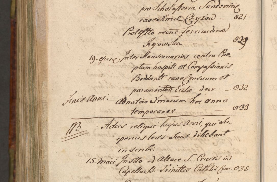 Zdjęcie nr 1598 dla obiektu archiwalnego: Acta episcopalia R. D. Jacobi Zadzik, episcopi Cracoviensis et ducis Severiae annorum 1639 et 1640. Volumen II