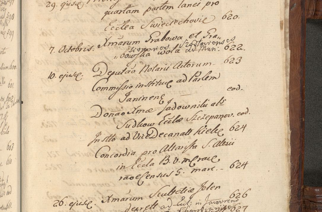 Zdjęcie nr 1593 dla obiektu archiwalnego: Acta episcopalia R. D. Jacobi Zadzik, episcopi Cracoviensis et ducis Severiae annorum 1639 et 1640. Volumen II