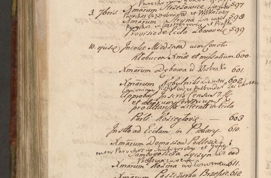 Zdjęcie nr 1592 dla obiektu archiwalnego: Acta episcopalia R. D. Jacobi Zadzik, episcopi Cracoviensis et ducis Severiae annorum 1639 et 1640. Volumen II