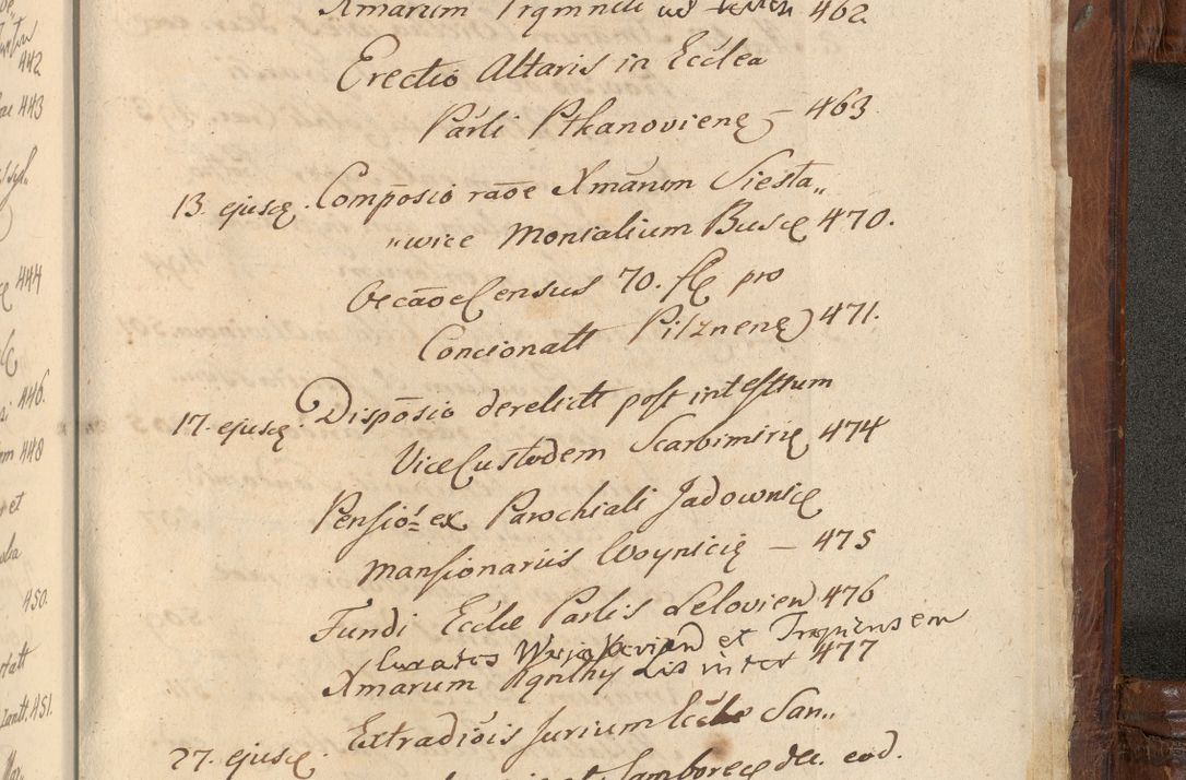 Zdjęcie nr 1587 dla obiektu archiwalnego: Acta episcopalia R. D. Jacobi Zadzik, episcopi Cracoviensis et ducis Severiae annorum 1639 et 1640. Volumen II