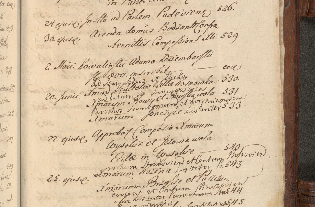 Zdjęcie nr 1589 dla obiektu archiwalnego: Acta episcopalia R. D. Jacobi Zadzik, episcopi Cracoviensis et ducis Severiae annorum 1639 et 1640. Volumen II