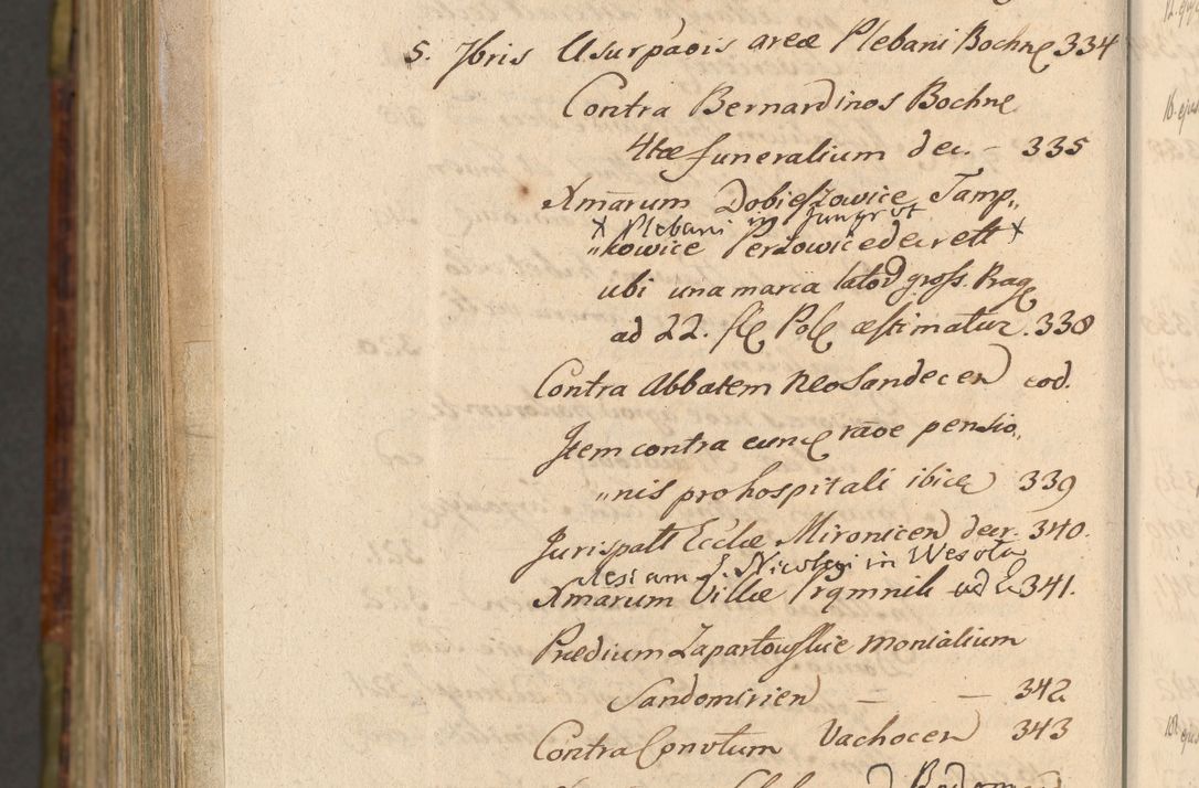 Zdjęcie nr 1580 dla obiektu archiwalnego: Acta episcopalia R. D. Jacobi Zadzik, episcopi Cracoviensis et ducis Severiae annorum 1639 et 1640. Volumen II