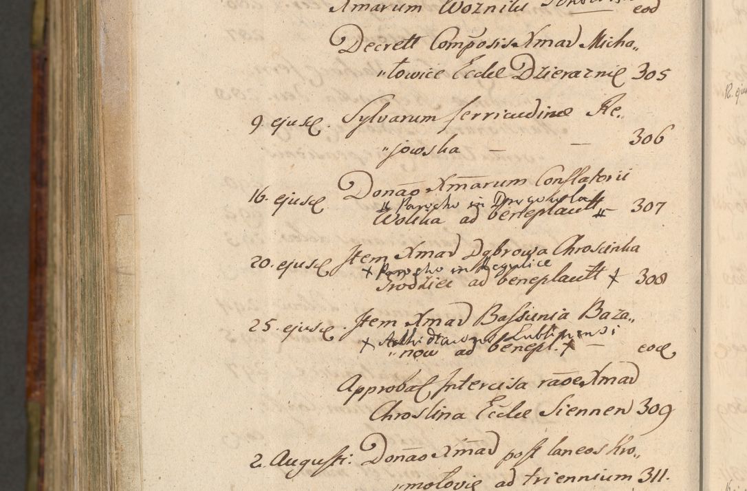 Zdjęcie nr 1578 dla obiektu archiwalnego: Acta episcopalia R. D. Jacobi Zadzik, episcopi Cracoviensis et ducis Severiae annorum 1639 et 1640. Volumen II