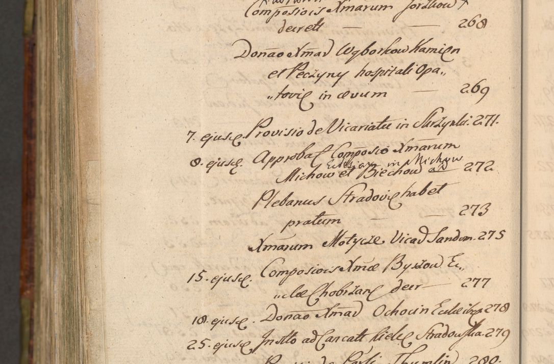 Zdjęcie nr 1576 dla obiektu archiwalnego: Acta episcopalia R. D. Jacobi Zadzik, episcopi Cracoviensis et ducis Severiae annorum 1639 et 1640. Volumen II