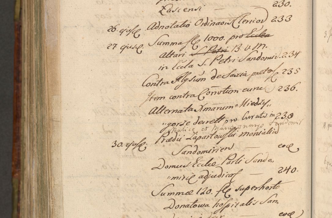 Zdjęcie nr 1574 dla obiektu archiwalnego: Acta episcopalia R. D. Jacobi Zadzik, episcopi Cracoviensis et ducis Severiae annorum 1639 et 1640. Volumen II