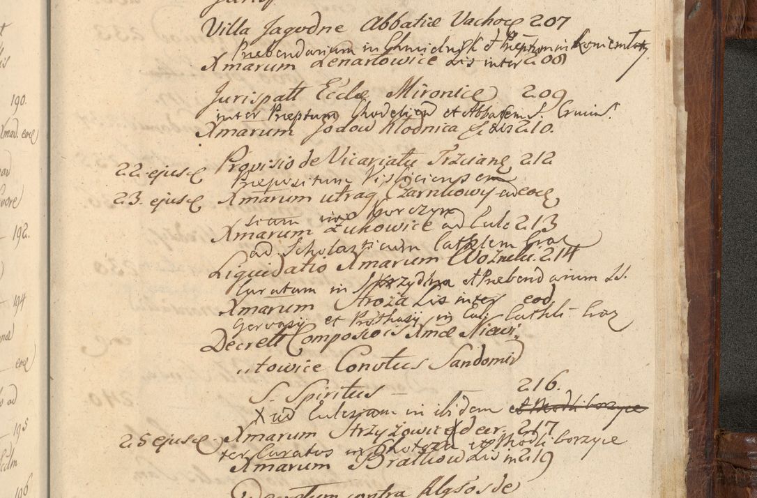 Zdjęcie nr 1573 dla obiektu archiwalnego: Acta episcopalia R. D. Jacobi Zadzik, episcopi Cracoviensis et ducis Severiae annorum 1639 et 1640. Volumen II
