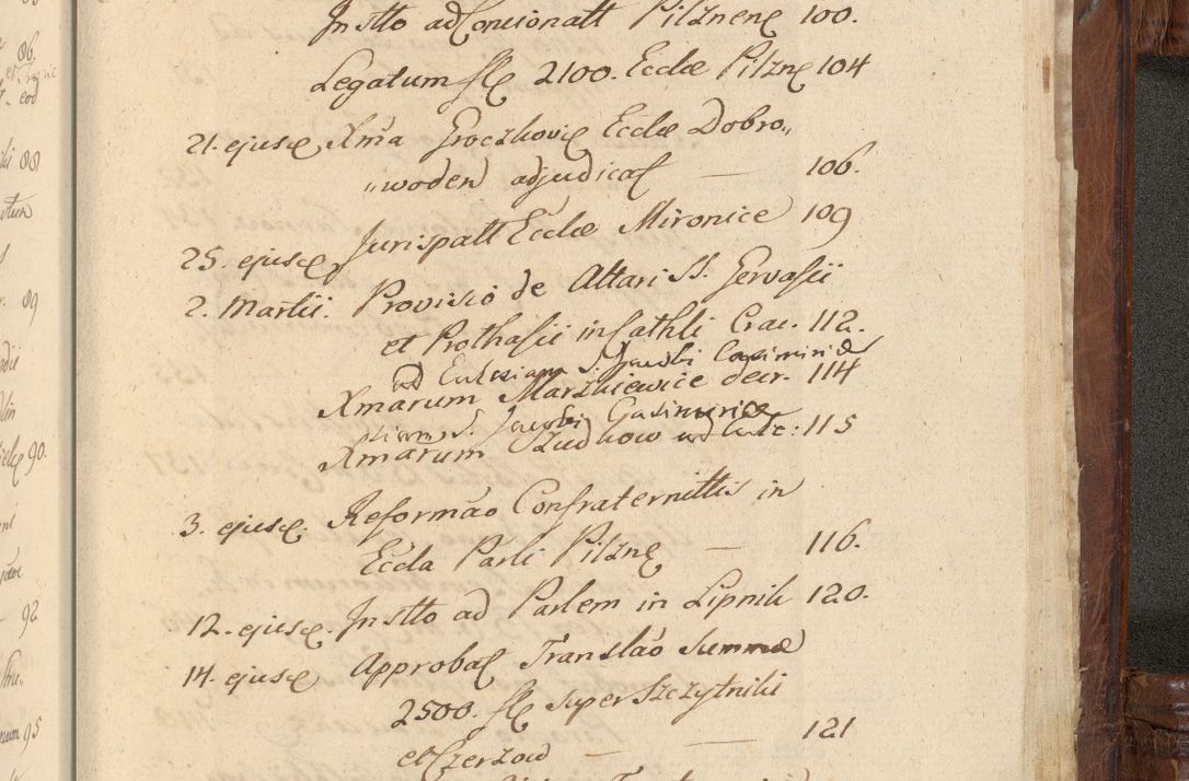 Zdjęcie nr 1569 dla obiektu archiwalnego: Acta episcopalia R. D. Jacobi Zadzik, episcopi Cracoviensis et ducis Severiae annorum 1639 et 1640. Volumen II