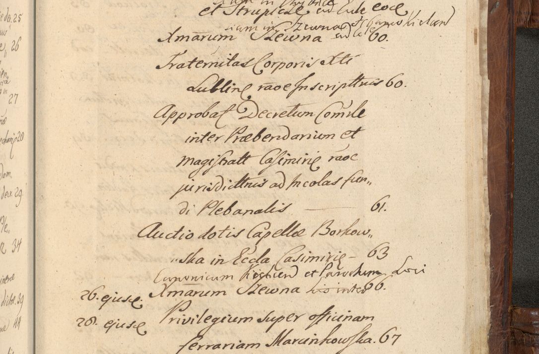 Zdjęcie nr 1567 dla obiektu archiwalnego: Acta episcopalia R. D. Jacobi Zadzik, episcopi Cracoviensis et ducis Severiae annorum 1639 et 1640. Volumen II