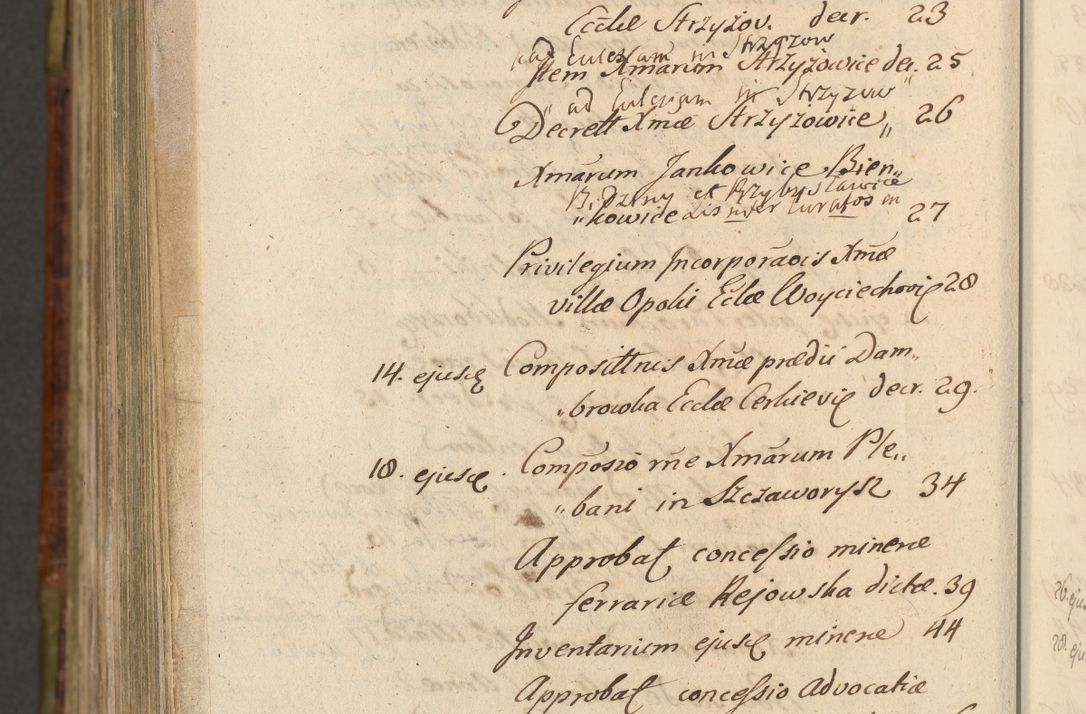 Zdjęcie nr 1566 dla obiektu archiwalnego: Acta episcopalia R. D. Jacobi Zadzik, episcopi Cracoviensis et ducis Severiae annorum 1639 et 1640. Volumen II