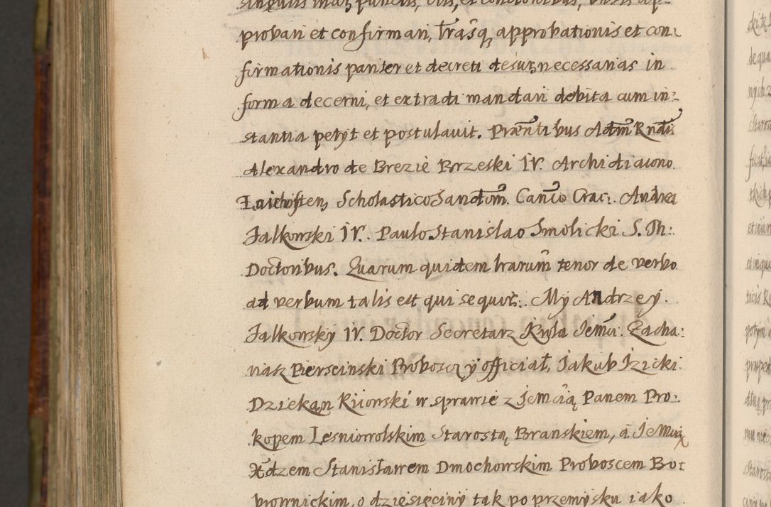 Zdjęcie nr 1558 dla obiektu archiwalnego: Acta episcopalia R. D. Jacobi Zadzik, episcopi Cracoviensis et ducis Severiae annorum 1639 et 1640. Volumen II