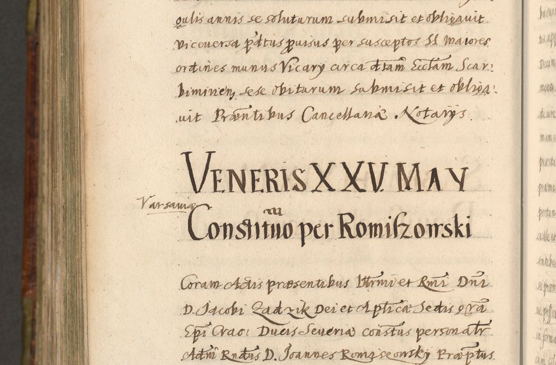 Zdjęcie nr 1554 dla obiektu archiwalnego: Acta episcopalia R. D. Jacobi Zadzik, episcopi Cracoviensis et ducis Severiae annorum 1639 et 1640. Volumen II