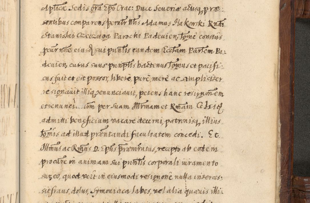 Zdjęcie nr 1551 dla obiektu archiwalnego: Acta episcopalia R. D. Jacobi Zadzik, episcopi Cracoviensis et ducis Severiae annorum 1639 et 1640. Volumen II