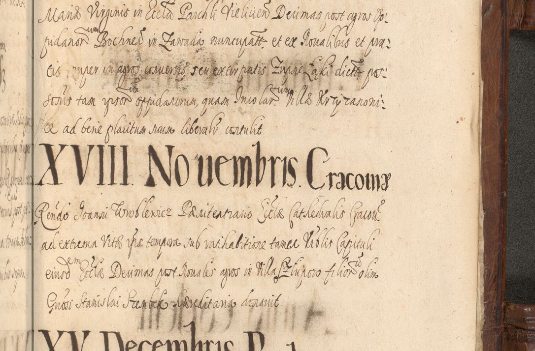 Zdjęcie nr 1549 dla obiektu archiwalnego: Acta episcopalia R. D. Jacobi Zadzik, episcopi Cracoviensis et ducis Severiae annorum 1639 et 1640. Volumen II
