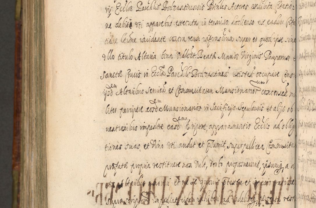 Zdjęcie nr 1546 dla obiektu archiwalnego: Acta episcopalia R. D. Jacobi Zadzik, episcopi Cracoviensis et ducis Severiae annorum 1639 et 1640. Volumen II