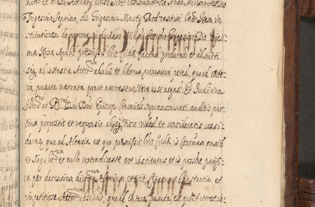 Zdjęcie nr 1547 dla obiektu archiwalnego: Acta episcopalia R. D. Jacobi Zadzik, episcopi Cracoviensis et ducis Severiae annorum 1639 et 1640. Volumen II