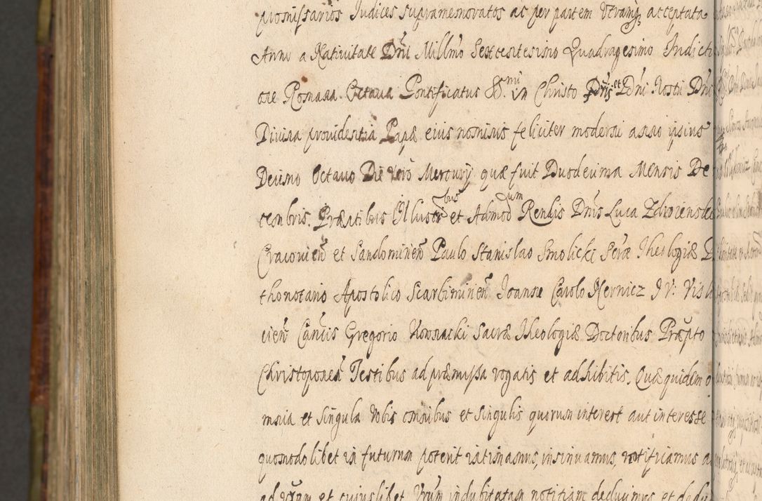 Zdjęcie nr 1538 dla obiektu archiwalnego: Acta episcopalia R. D. Jacobi Zadzik, episcopi Cracoviensis et ducis Severiae annorum 1639 et 1640. Volumen II