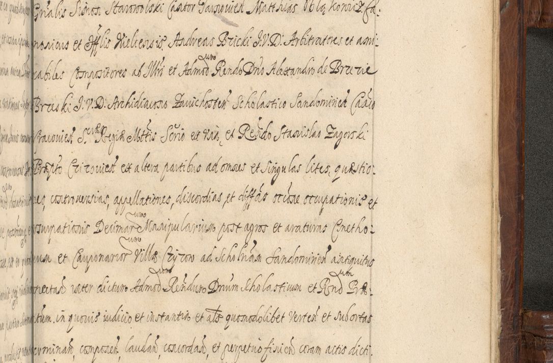 Zdjęcie nr 1531 dla obiektu archiwalnego: Acta episcopalia R. D. Jacobi Zadzik, episcopi Cracoviensis et ducis Severiae annorum 1639 et 1640. Volumen II