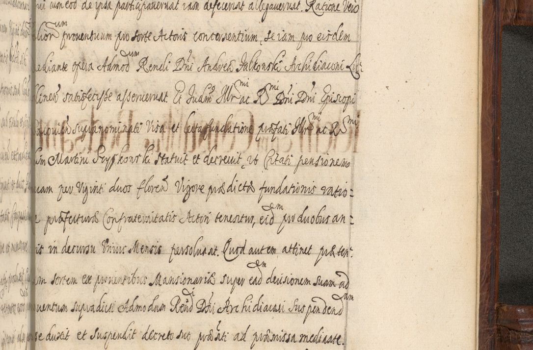 Zdjęcie nr 1523 dla obiektu archiwalnego: Acta episcopalia R. D. Jacobi Zadzik, episcopi Cracoviensis et ducis Severiae annorum 1639 et 1640. Volumen II