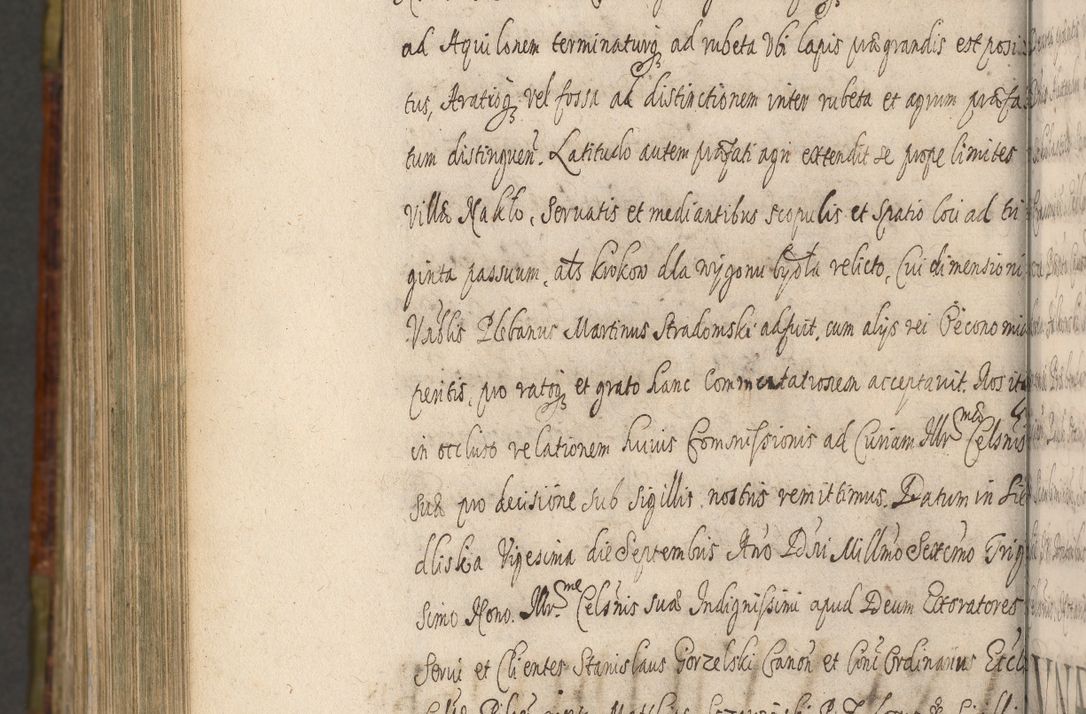 Zdjęcie nr 1520 dla obiektu archiwalnego: Acta episcopalia R. D. Jacobi Zadzik, episcopi Cracoviensis et ducis Severiae annorum 1639 et 1640. Volumen II