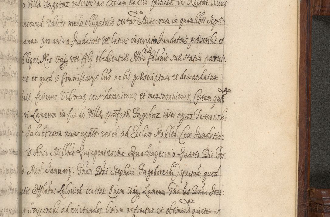 Zdjęcie nr 1519 dla obiektu archiwalnego: Acta episcopalia R. D. Jacobi Zadzik, episcopi Cracoviensis et ducis Severiae annorum 1639 et 1640. Volumen II