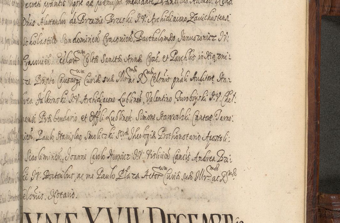 Zdjęcie nr 1521 dla obiektu archiwalnego: Acta episcopalia R. D. Jacobi Zadzik, episcopi Cracoviensis et ducis Severiae annorum 1639 et 1640. Volumen II