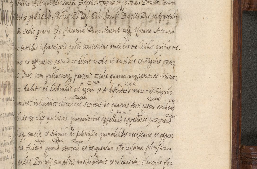 Zdjęcie nr 1515 dla obiektu archiwalnego: Acta episcopalia R. D. Jacobi Zadzik, episcopi Cracoviensis et ducis Severiae annorum 1639 et 1640. Volumen II