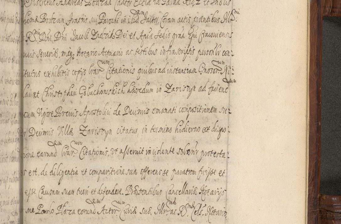 Zdjęcie nr 1517 dla obiektu archiwalnego: Acta episcopalia R. D. Jacobi Zadzik, episcopi Cracoviensis et ducis Severiae annorum 1639 et 1640. Volumen II