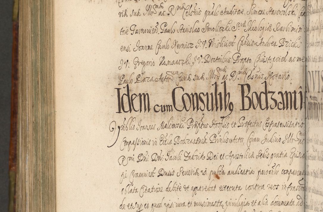 Zdjęcie nr 1512 dla obiektu archiwalnego: Acta episcopalia R. D. Jacobi Zadzik, episcopi Cracoviensis et ducis Severiae annorum 1639 et 1640. Volumen II