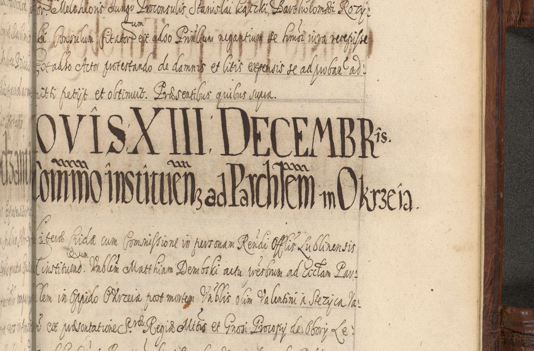 Zdjęcie nr 1513 dla obiektu archiwalnego: Acta episcopalia R. D. Jacobi Zadzik, episcopi Cracoviensis et ducis Severiae annorum 1639 et 1640. Volumen II