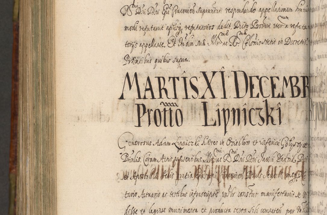 Zdjęcie nr 1506 dla obiektu archiwalnego: Acta episcopalia R. D. Jacobi Zadzik, episcopi Cracoviensis et ducis Severiae annorum 1639 et 1640. Volumen II