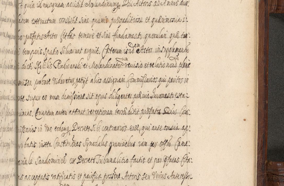 Zdjęcie nr 1499 dla obiektu archiwalnego: Acta episcopalia R. D. Jacobi Zadzik, episcopi Cracoviensis et ducis Severiae annorum 1639 et 1640. Volumen II
