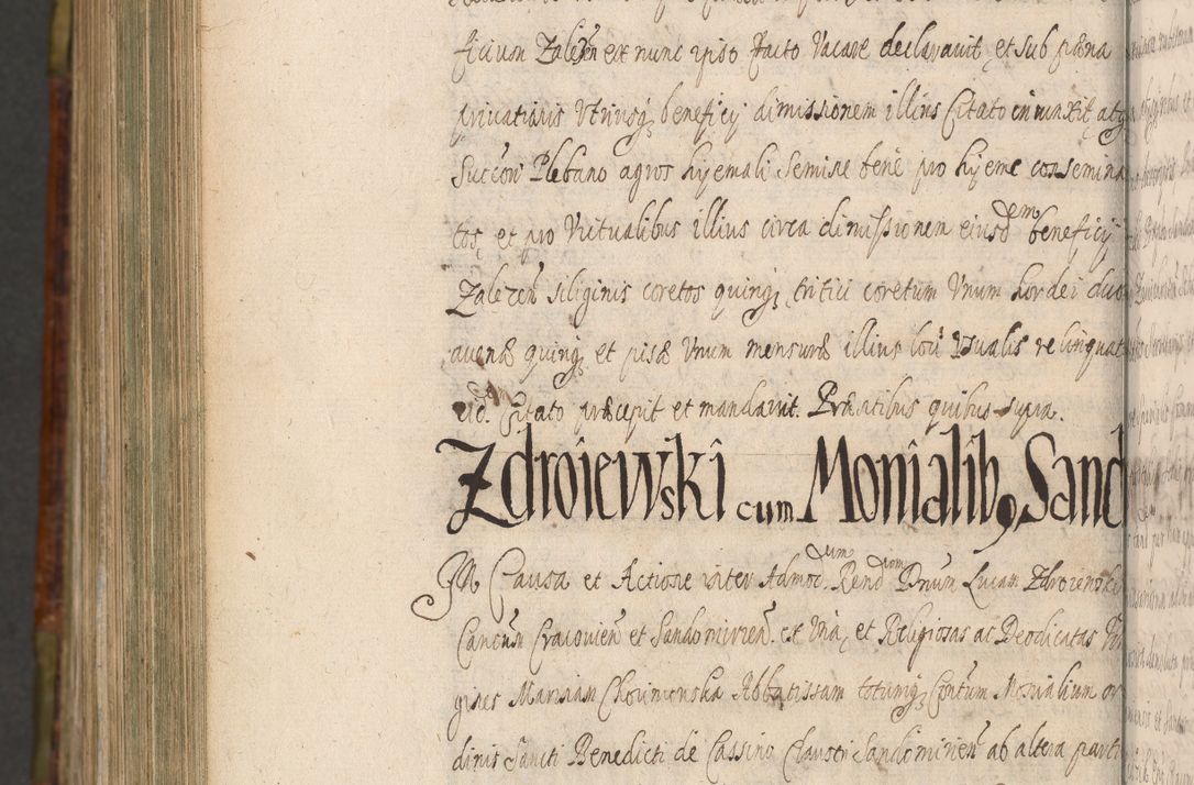 Zdjęcie nr 1496 dla obiektu archiwalnego: Acta episcopalia R. D. Jacobi Zadzik, episcopi Cracoviensis et ducis Severiae annorum 1639 et 1640. Volumen II