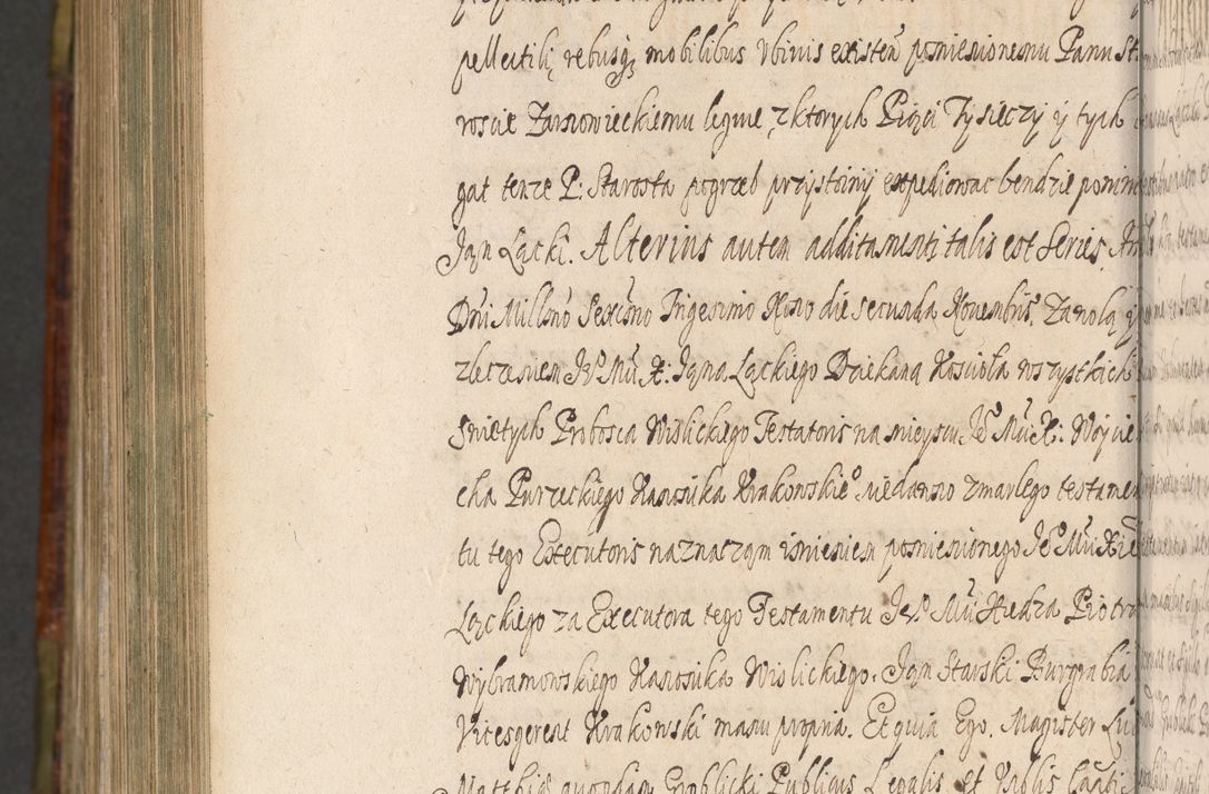Zdjęcie nr 1490 dla obiektu archiwalnego: Acta episcopalia R. D. Jacobi Zadzik, episcopi Cracoviensis et ducis Severiae annorum 1639 et 1640. Volumen II