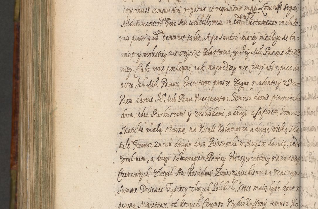 Zdjęcie nr 1488 dla obiektu archiwalnego: Acta episcopalia R. D. Jacobi Zadzik, episcopi Cracoviensis et ducis Severiae annorum 1639 et 1640. Volumen II