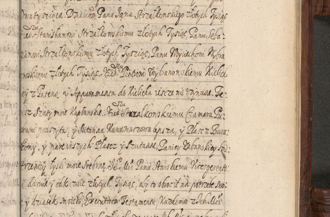 Zdjęcie nr 1485 dla obiektu archiwalnego: Acta episcopalia R. D. Jacobi Zadzik, episcopi Cracoviensis et ducis Severiae annorum 1639 et 1640. Volumen II