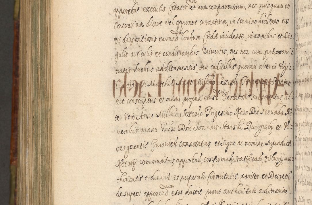 Zdjęcie nr 1480 dla obiektu archiwalnego: Acta episcopalia R. D. Jacobi Zadzik, episcopi Cracoviensis et ducis Severiae annorum 1639 et 1640. Volumen II