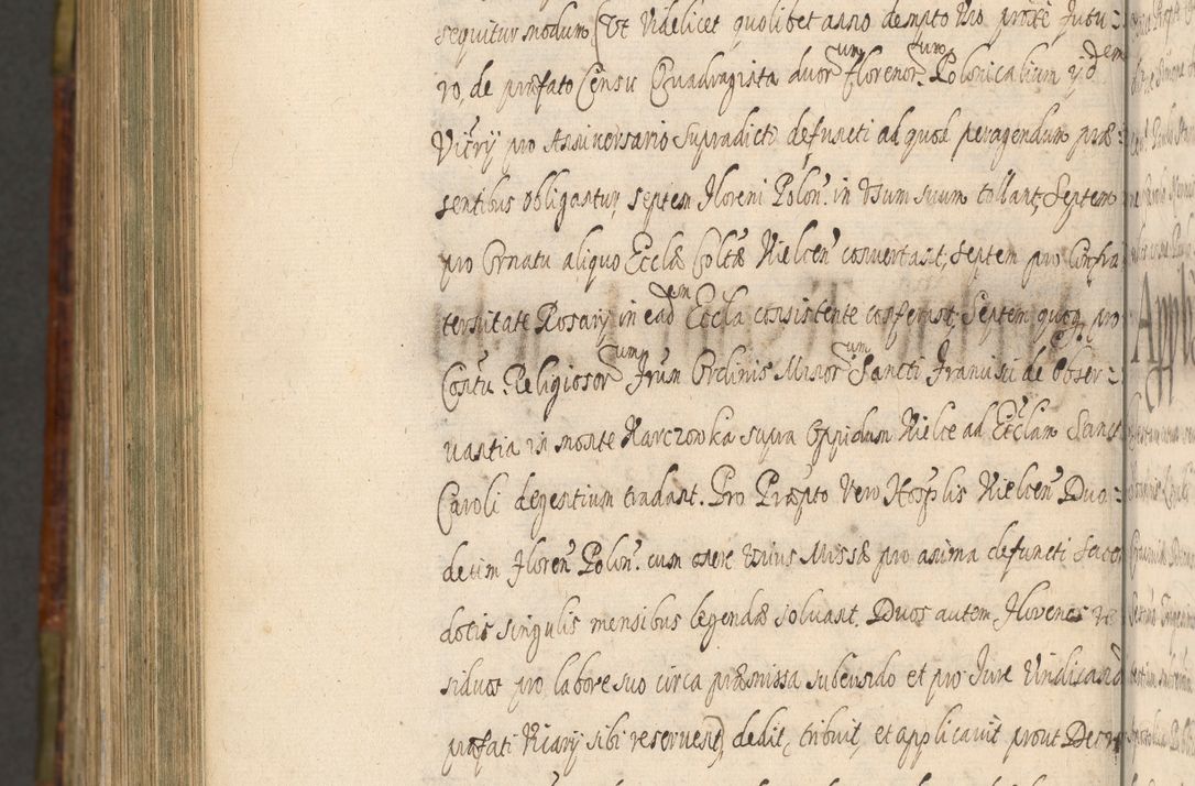 Zdjęcie nr 1478 dla obiektu archiwalnego: Acta episcopalia R. D. Jacobi Zadzik, episcopi Cracoviensis et ducis Severiae annorum 1639 et 1640. Volumen II
