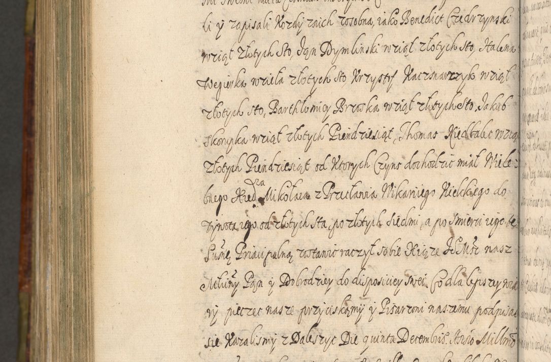 Zdjęcie nr 1476 dla obiektu archiwalnego: Acta episcopalia R. D. Jacobi Zadzik, episcopi Cracoviensis et ducis Severiae annorum 1639 et 1640. Volumen II