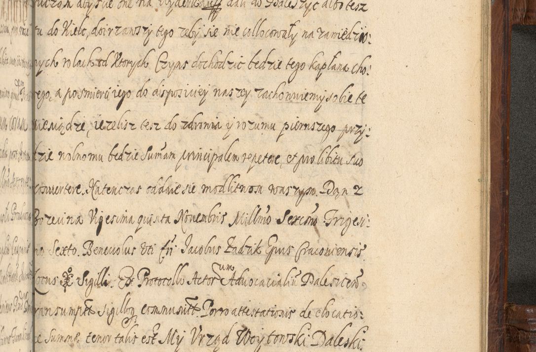 Zdjęcie nr 1475 dla obiektu archiwalnego: Acta episcopalia R. D. Jacobi Zadzik, episcopi Cracoviensis et ducis Severiae annorum 1639 et 1640. Volumen II