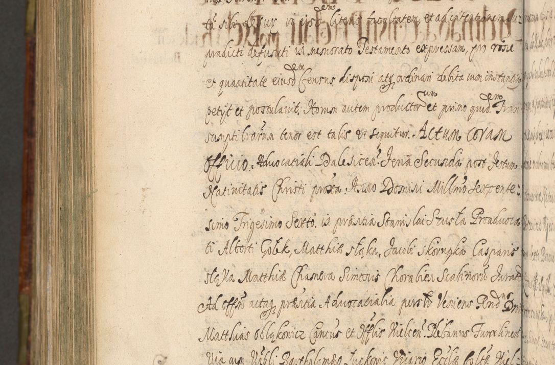 Zdjęcie nr 1474 dla obiektu archiwalnego: Acta episcopalia R. D. Jacobi Zadzik, episcopi Cracoviensis et ducis Severiae annorum 1639 et 1640. Volumen II