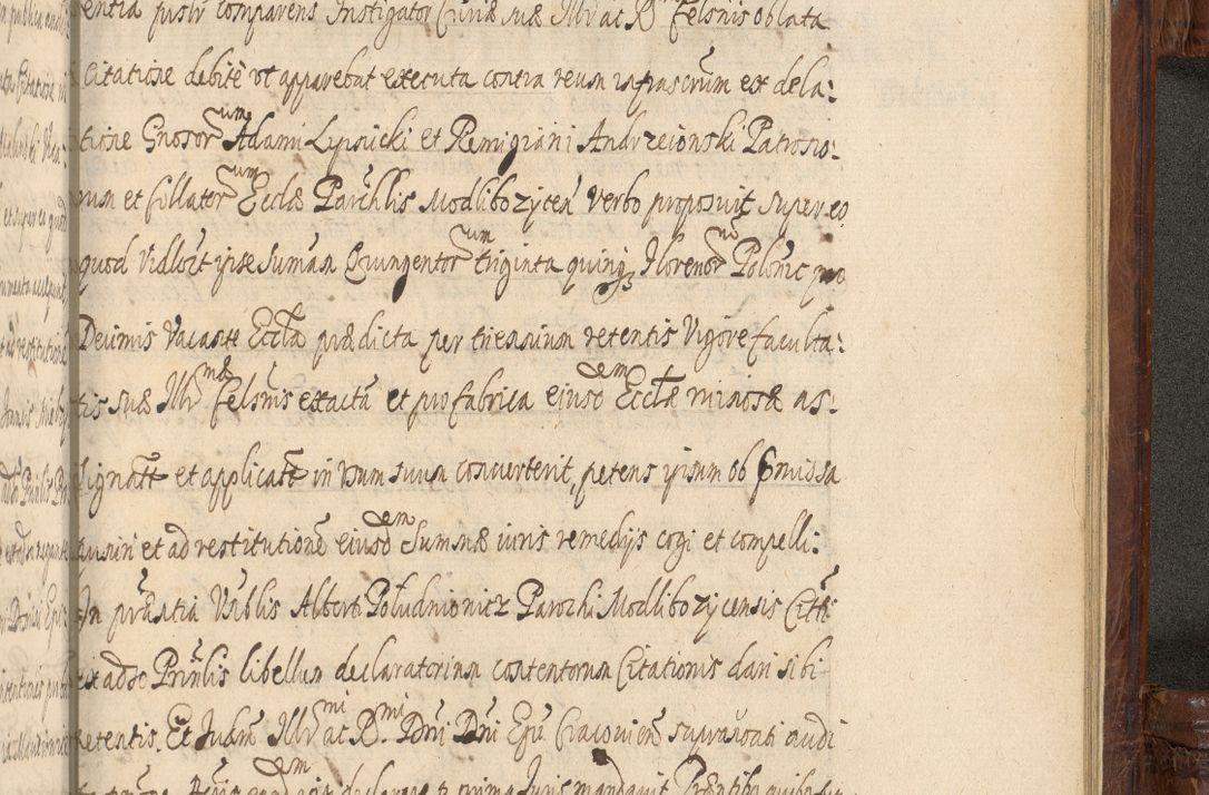 Zdjęcie nr 1471 dla obiektu archiwalnego: Acta episcopalia R. D. Jacobi Zadzik, episcopi Cracoviensis et ducis Severiae annorum 1639 et 1640. Volumen II