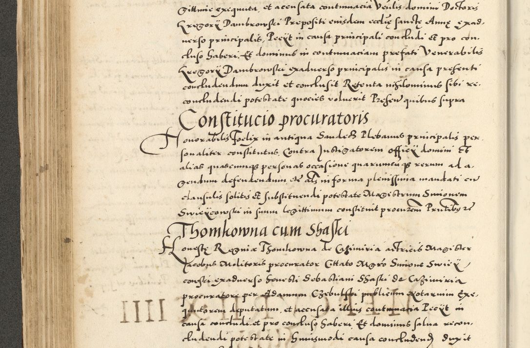 Zdjęcie nr 196 dla obiektu archiwalnego: Acta actorum causarum sententiarum deffinitiuarum, quam interloquutoriarum, decretorum, obligationum, procuratorum etc. coram Reverendo Domino Martino Izbienski de Rusiecz Archidiacono Posnaniensis, custode et in Spiritualibus Vicario generali officiali Cracoviensis, ad Annum Domini Millesimum quingentesimum Sexagesimum Nonum cuius indictio duodecima, Pontus Sanctissimi Pii Papae Quinti Annus quartus foeliciter continuantur