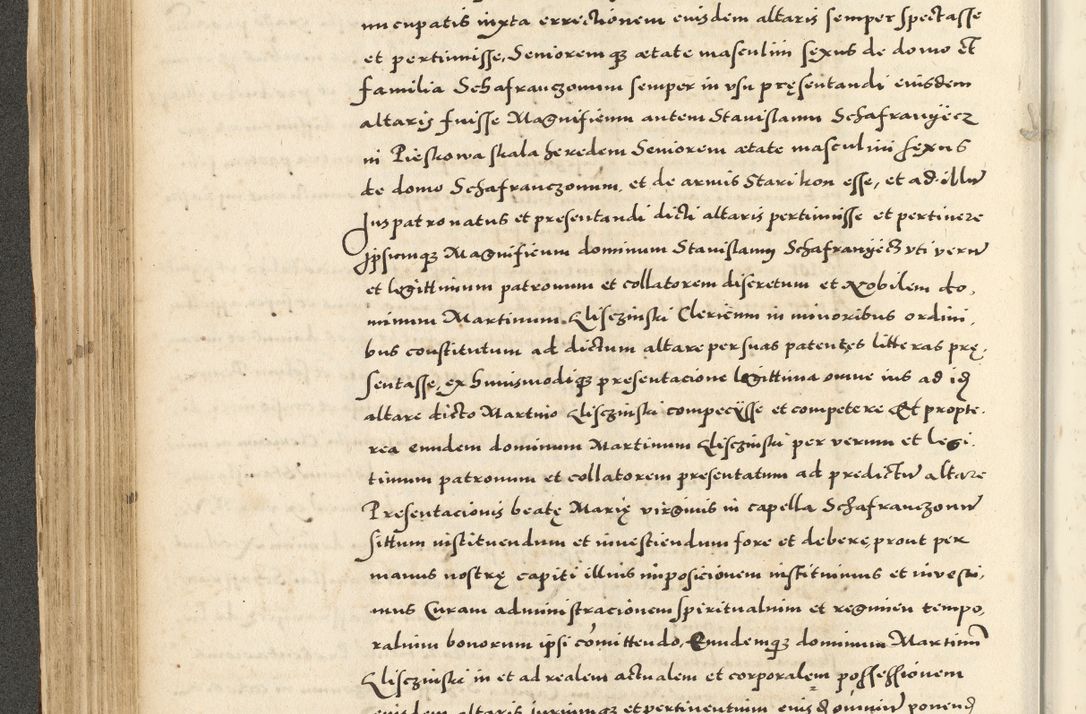 Zdjęcie nr 186 dla obiektu archiwalnego: Acta actorum causarum sententiarum deffinitiuarum, quam interloquutoriarum, decretorum, obligationum, procuratorum etc. coram Reverendo Domino Martino Izbienski de Rusiecz Archidiacono Posnaniensis, custode et in Spiritualibus Vicario generali officiali Cracoviensis, ad Annum Domini Millesimum quingentesimum Sexagesimum Nonum cuius indictio duodecima, Pontus Sanctissimi Pii Papae Quinti Annus quartus foeliciter continuantur