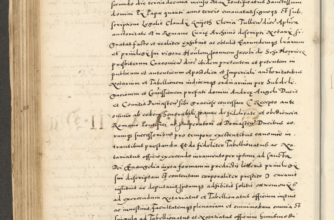 Zdjęcie nr 180 dla obiektu archiwalnego: Acta actorum causarum sententiarum deffinitiuarum, quam interloquutoriarum, decretorum, obligationum, procuratorum etc. coram Reverendo Domino Martino Izbienski de Rusiecz Archidiacono Posnaniensis, custode et in Spiritualibus Vicario generali officiali Cracoviensis, ad Annum Domini Millesimum quingentesimum Sexagesimum Nonum cuius indictio duodecima, Pontus Sanctissimi Pii Papae Quinti Annus quartus foeliciter continuantur