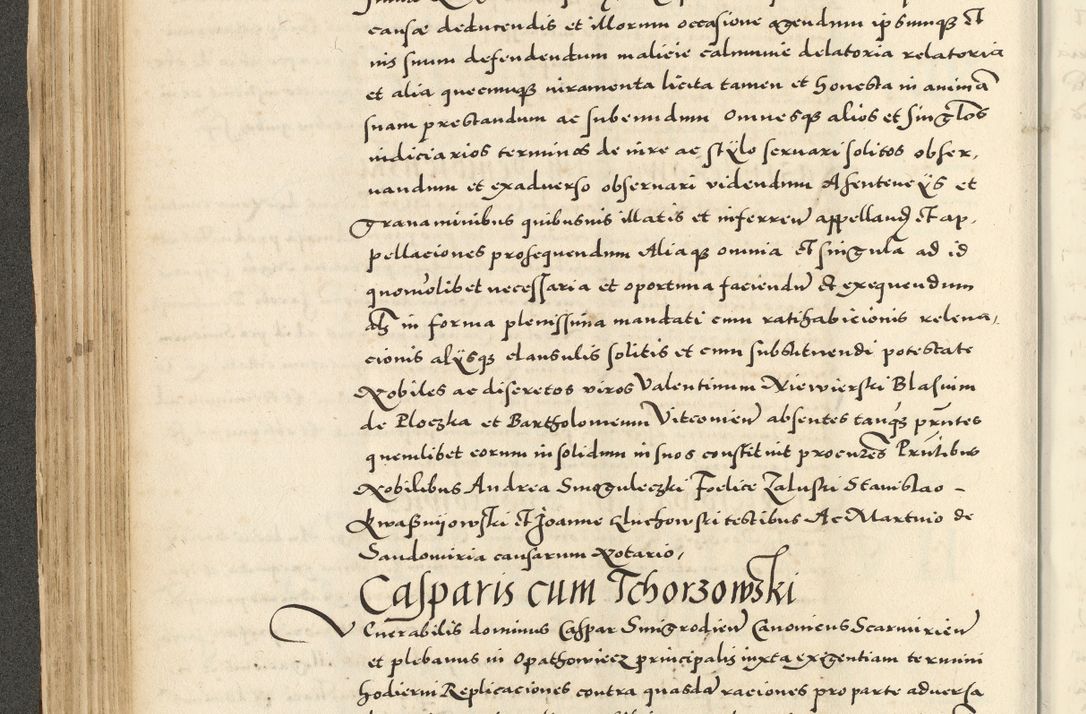 Zdjęcie nr 168 dla obiektu archiwalnego: Acta actorum causarum sententiarum deffinitiuarum, quam interloquutoriarum, decretorum, obligationum, procuratorum etc. coram Reverendo Domino Martino Izbienski de Rusiecz Archidiacono Posnaniensis, custode et in Spiritualibus Vicario generali officiali Cracoviensis, ad Annum Domini Millesimum quingentesimum Sexagesimum Nonum cuius indictio duodecima, Pontus Sanctissimi Pii Papae Quinti Annus quartus foeliciter continuantur