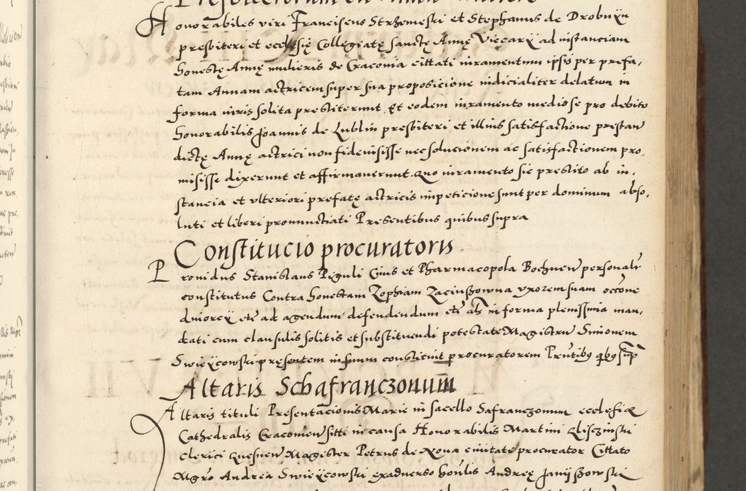 Zdjęcie nr 165 dla obiektu archiwalnego: Acta actorum causarum sententiarum deffinitiuarum, quam interloquutoriarum, decretorum, obligationum, procuratorum etc. coram Reverendo Domino Martino Izbienski de Rusiecz Archidiacono Posnaniensis, custode et in Spiritualibus Vicario generali officiali Cracoviensis, ad Annum Domini Millesimum quingentesimum Sexagesimum Nonum cuius indictio duodecima, Pontus Sanctissimi Pii Papae Quinti Annus quartus foeliciter continuantur